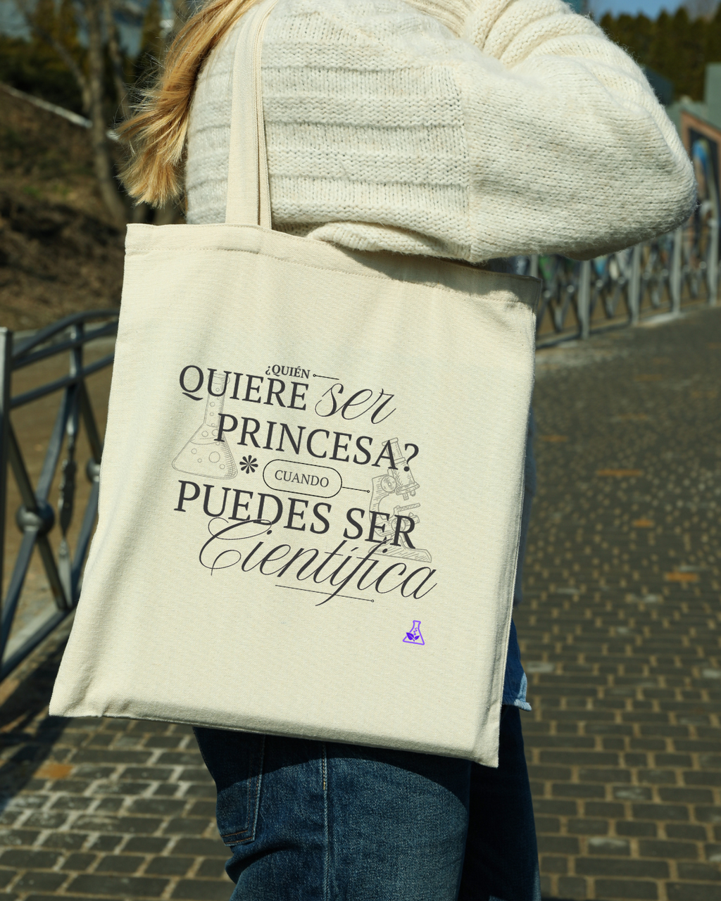 Totebag Quien quiere ser princesa