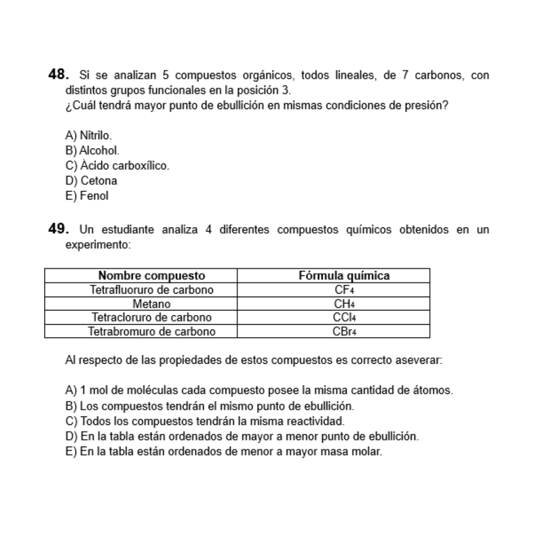 Ensayo Mención Física PAES