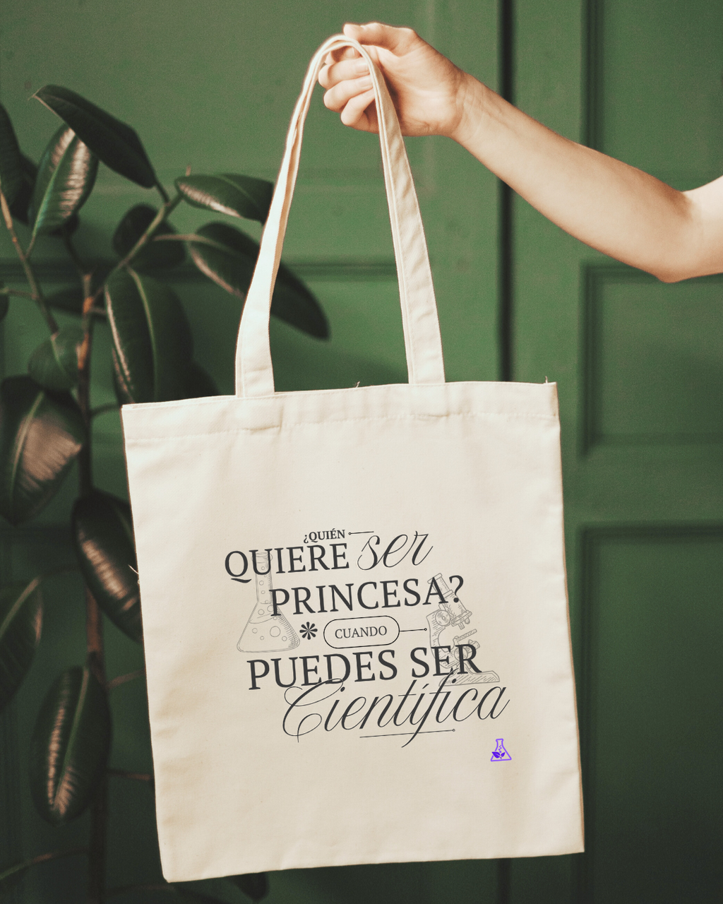 Totebag Quien quiere ser princesa