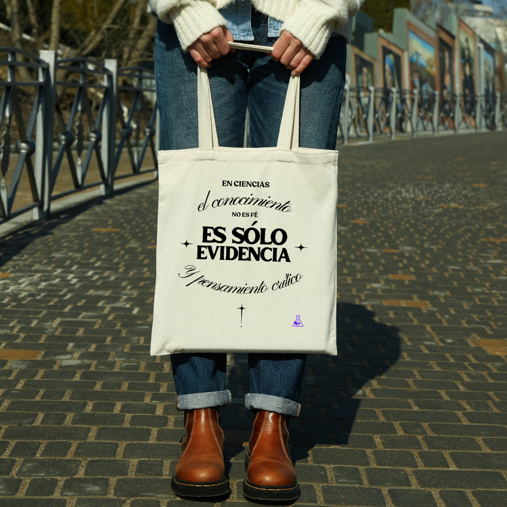 Totebag Es sólo evidencia