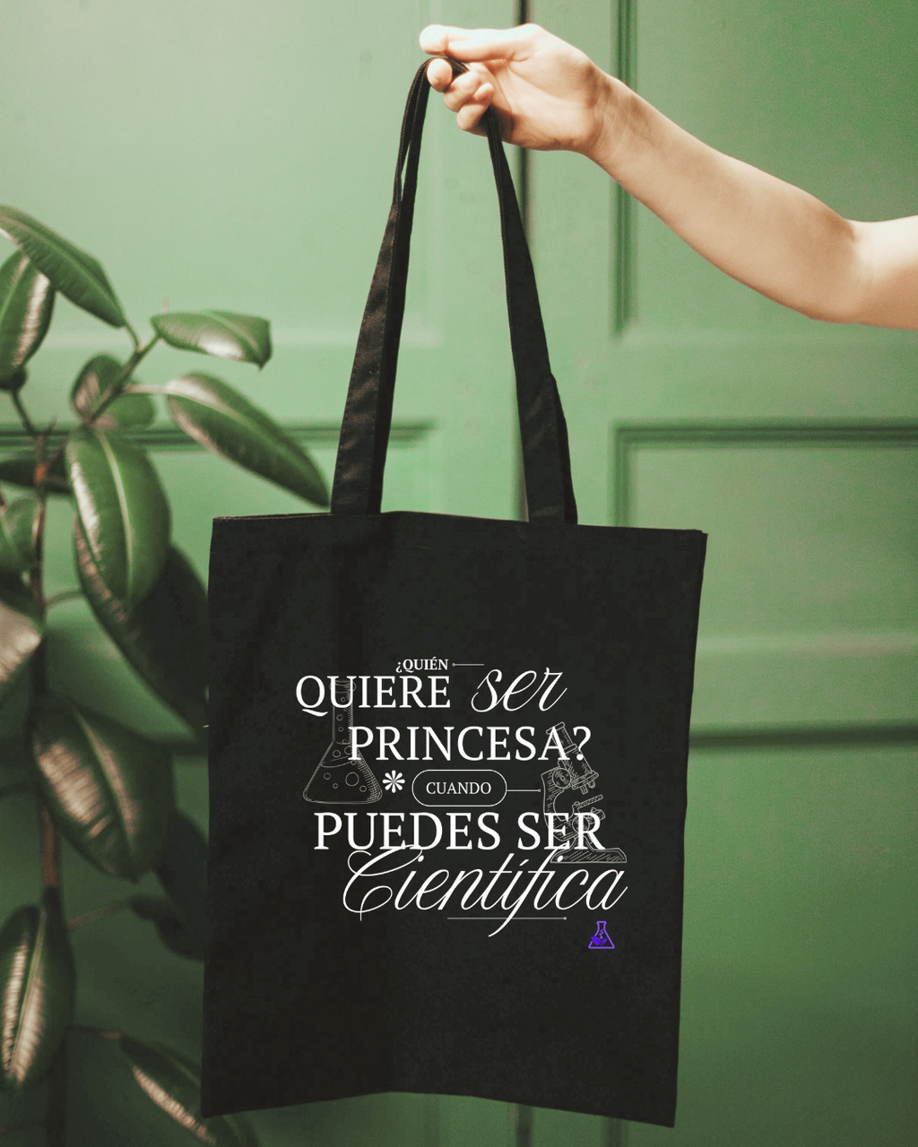 Totebag Quien quiere ser princesa