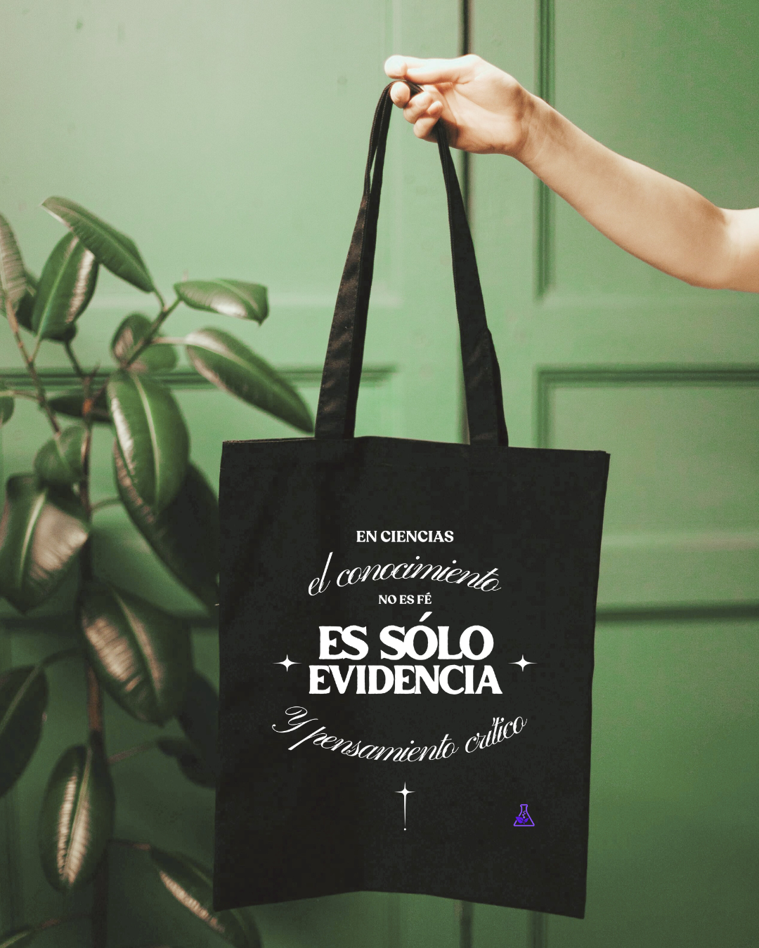 Totebag Es sólo evidencia