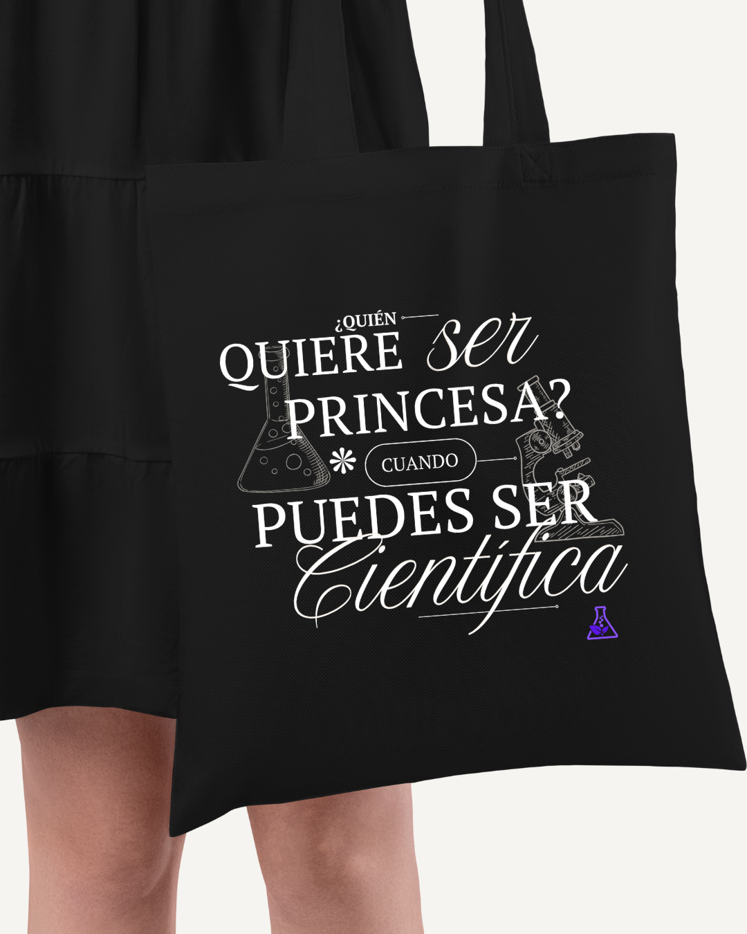 Totebag Quien quiere ser princesa