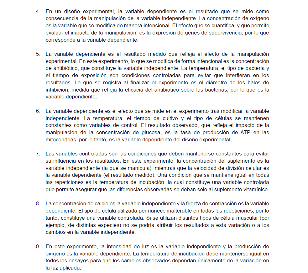 Libro ejercicios biología PAES: Habilidades de Pensamiento Científico.