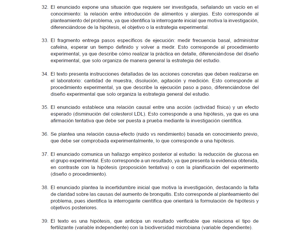 Libro ejercicios biología PAES: Habilidades de Pensamiento Científico.
